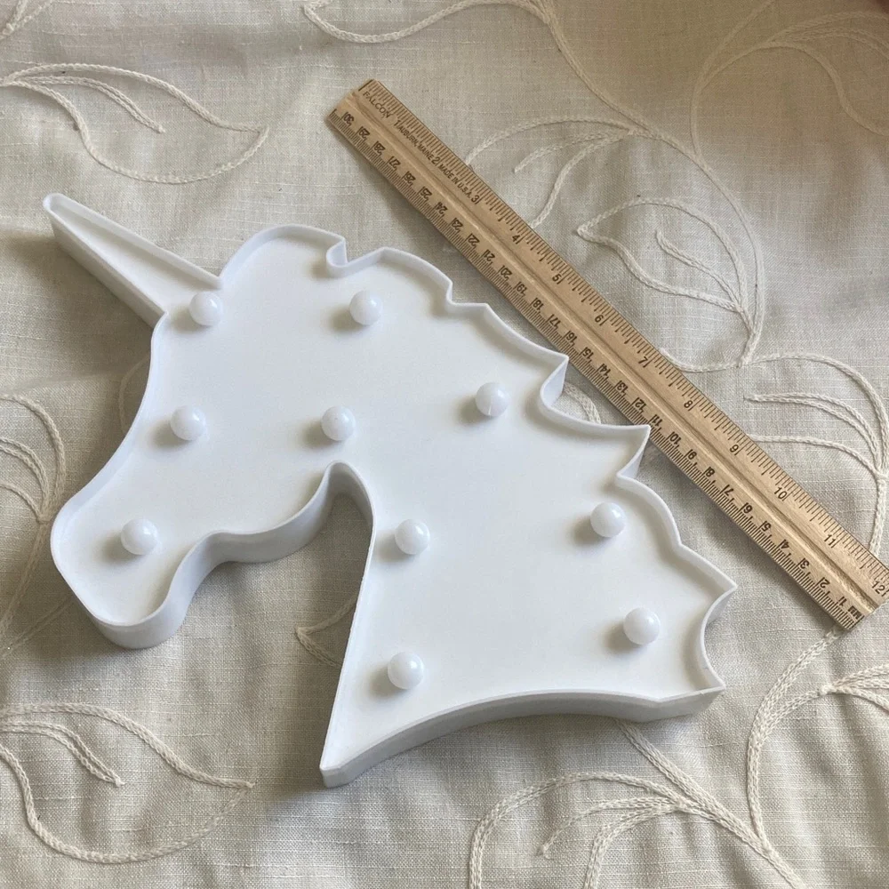 White Unicorn LED Light